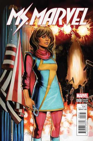 Ms. Marvel #8 (Reenactment Cover)