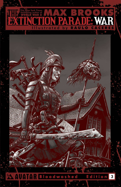 The Extinction Parade: War #3 (Bloodwashed Cover)