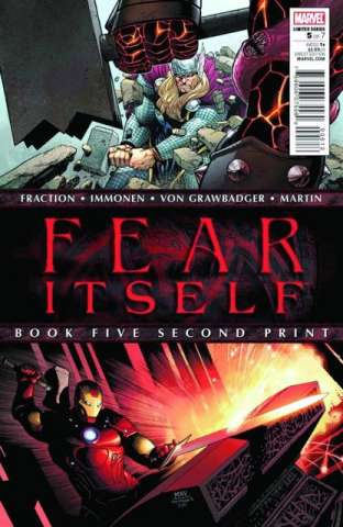 Fear Itself #5 (2nd Printing)