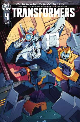 The Transformers #4 (Miyao Cover)
