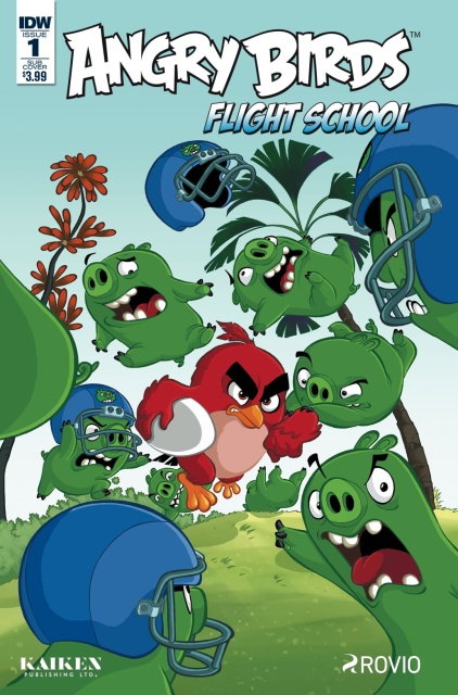 Angry Birds: Flight School #1 (Subscription Cover)