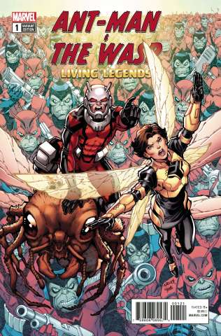Ant-Man and The Wasp: Living Legends #1 (Nauck Cover)