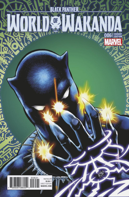 Black Panther: World of Wakanda #6 (Velluto Cover)