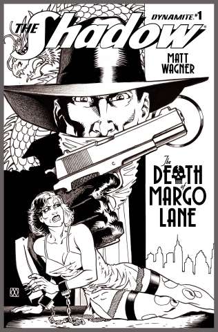 The Shadow: The Death of Margo Lane #1 (10 Copy B&W Cover)