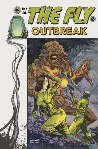 The Fly: Outbreak #5 (EC Subscription Cover)
