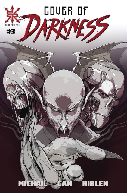 Cover of Darkness #3 (Hiblen Cover)
