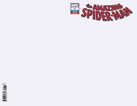 The Amazing Spider-Man #1 (Blank Cover)