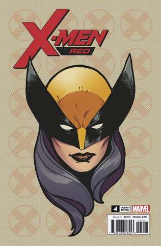X-Men: Red #4 (Charset Headshot Cover)