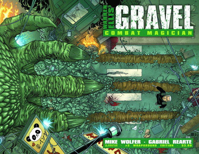 Gravel: Combat Magician #2 (Wrap Cover)