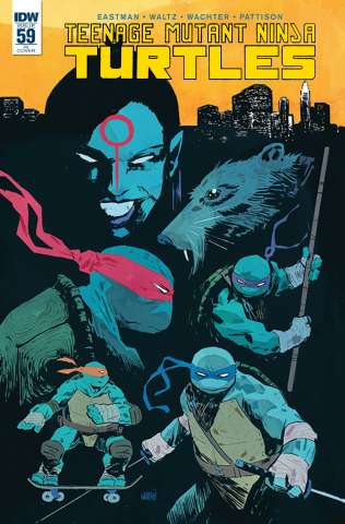 Teenage Mutant Ninja Turtles #59 (Subscription Cover)