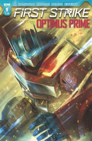 Optimus Prime: First Strike #1 (Pitre-Durocher Cover)