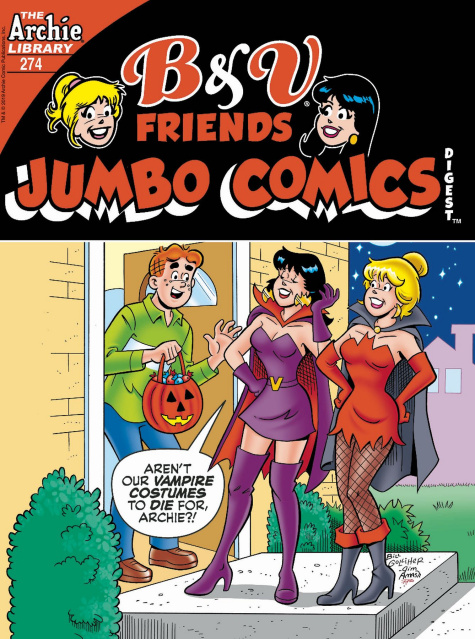 B & V Friends Jumbo Comics Digest #274