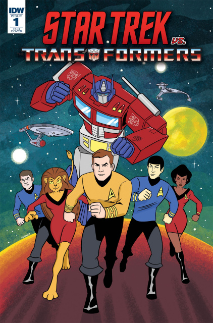 Star Trek vs. The Transformers #1 (25 Copy Charm Cover)