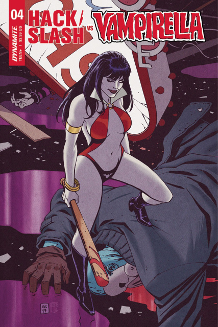 Hack/Slash vs. Vampirella #4 (Sudzuka Cover)