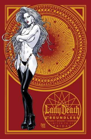 Lady Death #7 (San Diego Friday Cover)