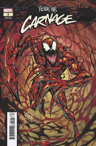 Venom War: Carnage #2 (Joey Vazquez Cover)