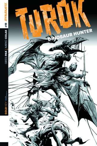 Turok: Dinosaur Hunter #11 (25 Copy Lee B&W Cover)