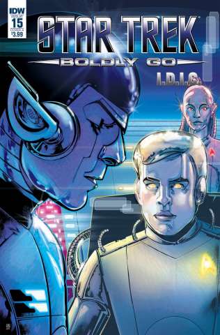 Star Trek: Boldly Go #15 (Shasteen Cover)