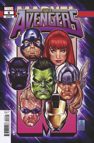 Avengers #6 (Mark Brooks Corner Box Cover)