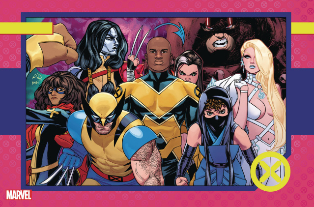 X-Men #35 (Russell Dauterman Trading Card Cover)