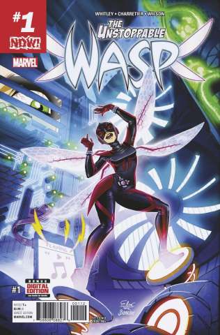 The Unstoppable Wasp #1 (2nd Printing Charretier Cover)