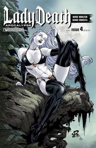 Lady Death: Apocalypse #4 (Sultry Cover)