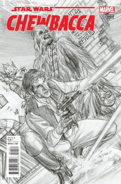 Chewbacca #1 (Ross Sketch Cover)