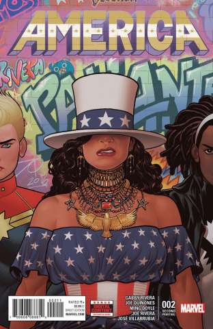America #2 (2nd Printing Quinones Cover)