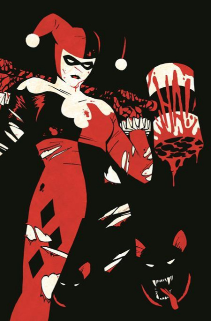 Harley Quinn: Black, White & Redder #3 (Cliff Chiang Cover)