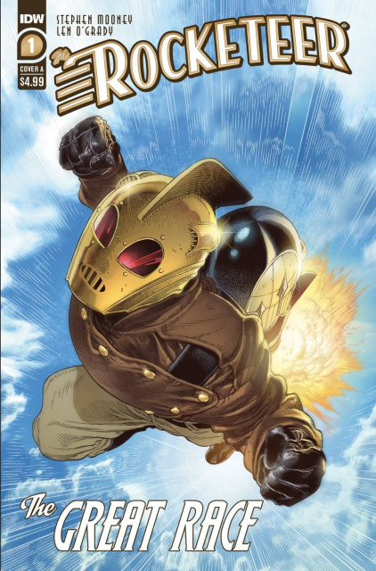The Rocketeer: The Great Race #1 (Gabriel Rodriguez Cover)