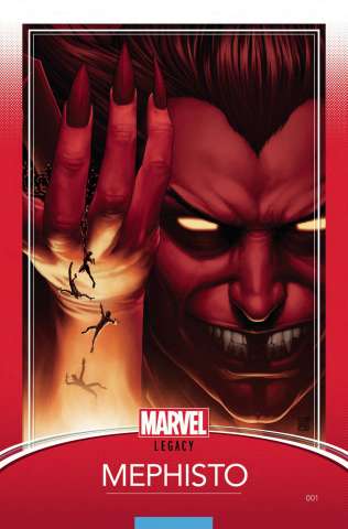 Doctor Strange: Damnation #1 (Christopher Trading Card Cover)