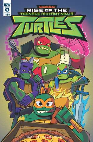 Rise of the Teenage Mutant Ninja Turtles #0 (Thomas Cover)