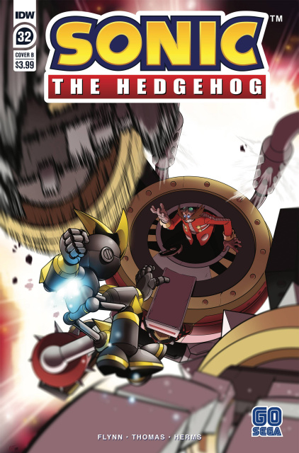 Sonic the Hedgehog #32 (Thomas Cover)
