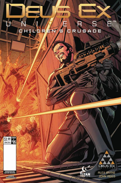Deus Ex #5 (Cliquet Cover)