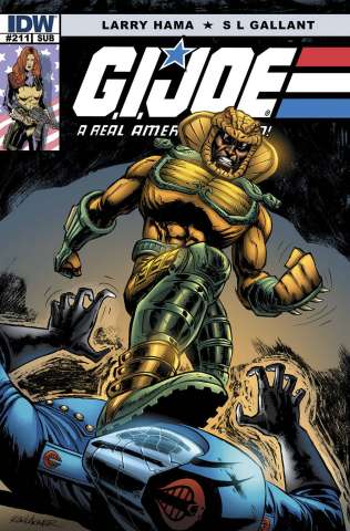 G.I. Joe: A Real American Hero #211 (Subscription Cover)