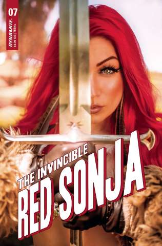 The Invincible Red Sonja #7 (Cosplay Cover)