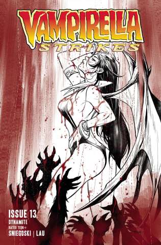 Vampirella Strikes #13 (15 Copy Segovia B&W Cover)
