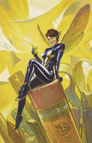 Avengers Inc. #2 (50 Copy Ben Harvey Wasp Virgin Cover)