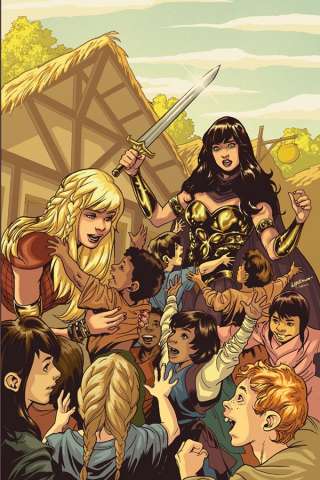 Xena: Warrior Princess #1 (Lupacchino Virgin Cover)