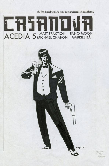 Casanova: Acedia #5 (Ba Cover)