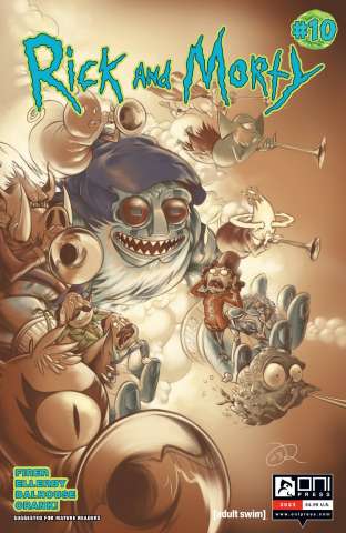 Rick and Morty #10 (10 Copy Lee Cover)