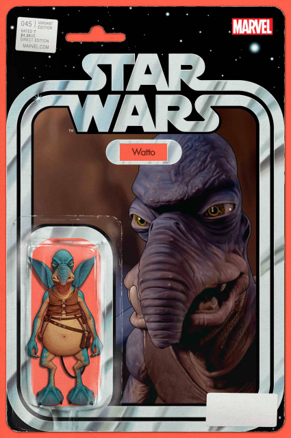 Star Wars #45 (JTC Action Figure Cover)