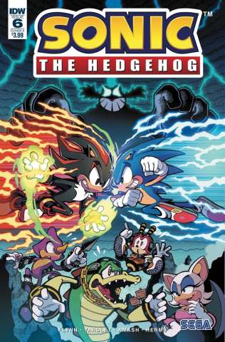 Sonic the Hedgehog #6 (Yardley Cover)