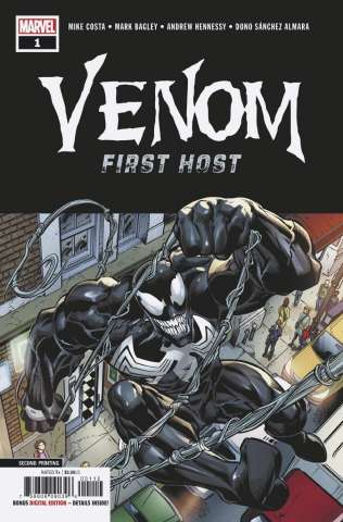 Venom: First Host #1 (Bagley 2nd Printing)