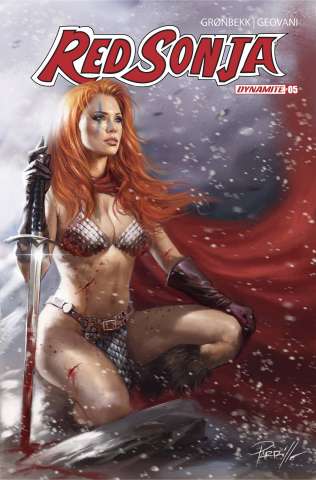 Red Sonja #5 (Parrillo Cover)