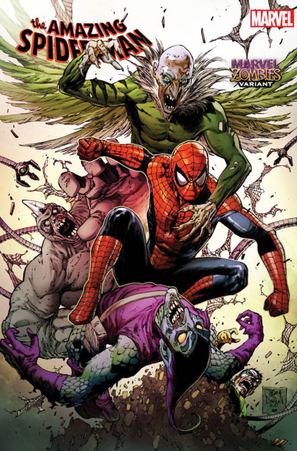 The Amazing Spider-Man #44 (Daniel Marvel Zombies Cover)