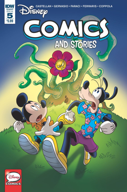 Disney Comics and Stories #5 (Campinoti Cover)