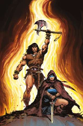 Conan the Barbarian #2 (Torre Foil Virgin Cover)