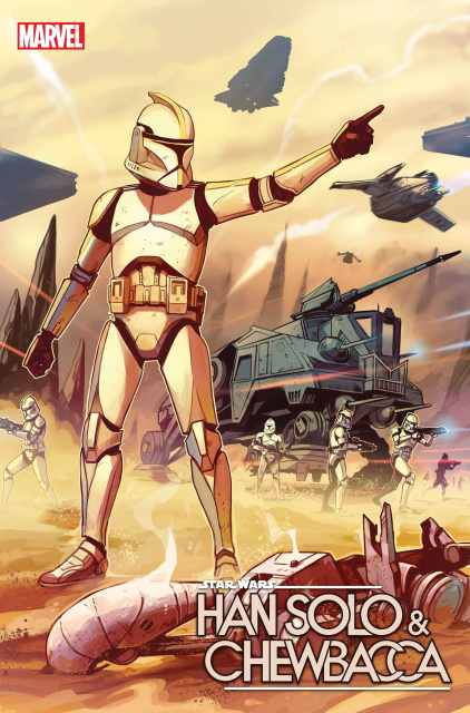 Star Wars: Han Solo & Chewbacca #8 (Attack of the Clones 20th Anniversary Edition)