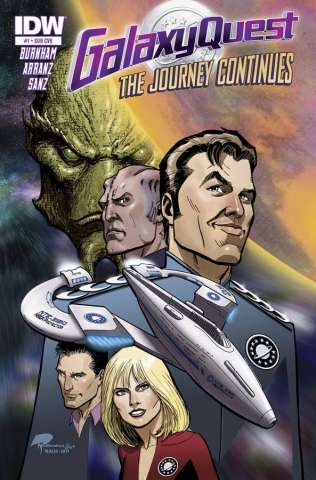 Galaxy Quest: The Journey Continues #1 (Subscription Cover)